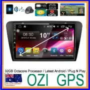 SKODA OCTAVIA 2013-17 GPS BLUETOOTH HEAD UNIT APPLE CARPLAY ANDROID AUTO +CAMERA