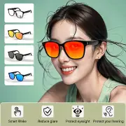 Smart Glasses Sunglasses Wireless Bluetooth Headset Outdoor Sport Music Call