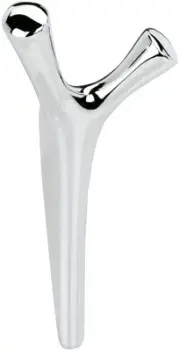 Amerock HBX37017 Kodiak Double Robe Hook - Chrome