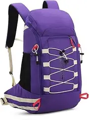 [Bseash] 40L Lightweight Waterproof Hiking Backpack with Rain Cover, Outdoor Sports Travel Daypack, Multifunctional Travel Bag for Camping, Climbing, Skiing, Cycling