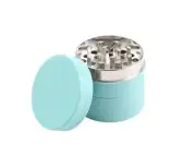 40mm Glow Grinder Blue Green Tobacco Grinder 1.5 inch Glow in the Dark Grinder