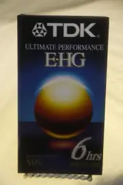 TDK VHS VIDEO TAPE NEW SEALED
