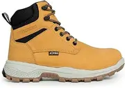 [Xpert] PRO Raptor S7L Waterproof Safety Boots. Lace Up Toe Cap Shoes. Comfortable, Water and Wind Proof Leather Work Boots for Men with Ankle Support & Heat Resistant Outsole