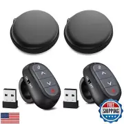 (2 Units) Presentation Clicker PowerPoint Wireless Presenter Remote: Laser Po