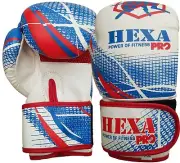 Hexa Pro Boxing Sparring Gloves MMA Punch Bag Mitt UFC Fight Training 8oz-16oz
