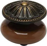 Ceramic Knob,Cabinet,Furniture Pull Handles,Door Pull,Drawer Pull Handle,Ceramic Knobs Vintage Round Knob Drawer Pull Handle Furniture Cabinet Cupboard Wardrobe Dresser Door Replacement Accessories B