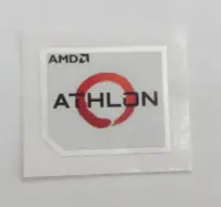 在飛比找Yahoo!奇摩拍賣優惠-Amd ATHLON 標誌貼紙貼紙 原廠貼紙 全新品