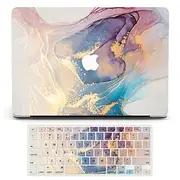 Compatible with MacBook Air 13 Inch Case 2022 2021 2020 2019 2018 Release M1 A2337 A2179 A1932 Touch ID MacBook Air Case Hard Shell Case 2 Keyboard Covers Sc