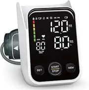 Smart Talking Blood Pressure Monitor – Accurate Digital BP Machine with Arrhythmia Detection, 240-Reading Memory, Talking Function, Auto Inflation & Deflation, Easy Health Tracking