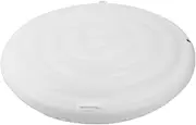 Inflatable Hot Tub Cover, 5.4FT Rainproof Energy Saving Lid for Round Hot Tub with 2 Handles, PVC Spa Covers for Hot Tub, Outdoor Spa Pool Cover, Pool Protector