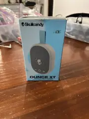Skullcandy Ounce XT Waterproof Bluetooth Speaker - Blue/Light Grey - New
