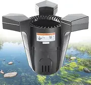 Pond Skimmer, Pool Surface Skimmer with 10m Power Cord, Pond 43W/75W Vacuum Cleaner for Fish Pond, Vacuum Cleaner for Outdoor Ponds & Lakes, Suction Cleaning Pump for Outdoor Ponds & Lakes