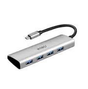A440 4 In 1 Type-C / Usb-C Multifunctional Extension Hub Adapter