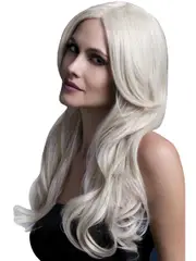 Khloe Womens Deluxe Light Blonde Wavy Fashion Wig