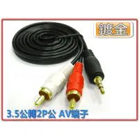 在飛比找蝦皮購物優惠-AD-24 高傳真 AUX 3.5mm 公 轉 AV端子 R