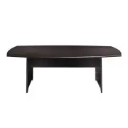 Maestro Furniture Logan Boat-Shaped Office Conference Table 240cm - Espresso
