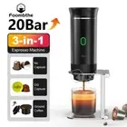 Wireless Portable Espresso Maker – 3-in-1 Capsule & Powder Coffee Machine