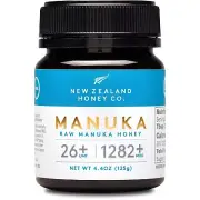 New Zealand Honey Co. Raw Manuka Honey UMF 26+ | MGO 1282+, UMF Certified /4.4oz