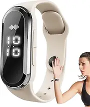 Grounding Bracelet | Digital Sport Running Watches,Anti-Static Ultrasonic Portable Rechargeable Gnat Prevention Bracelet for Elderly, Pregnant Women