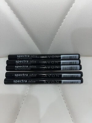 Avon Lot X 5 Spectra Define Eyeliner Black L01 New Sealed