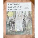 THE WOLF, THE DUCK AND THE MOUSE 精裝 野狼肚子我的家 原版 繪本