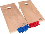 Premium Outdoor Cornhole Competition Boards & Bean Bag TOSS Game Set 120X60CM