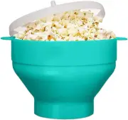 DDMMQS Silicone popcorn maker microwave popcorn maker, collapsible bowl, BPA ...