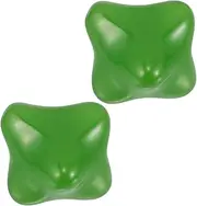 Ipetboom Hexagonal Resin Massage Balls 2 Pack Hand Held Massager for Palm Finger Exercise Ball for Muscle Wellness
