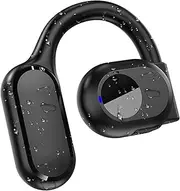 Running Headphones - Running Earphones | Sports Headphones | Single Air Conduction Headphones | Single Open Ear Earbuds | 5.3 Chip, Touch Control Wireless Earbuds for Running, Workout, Busin