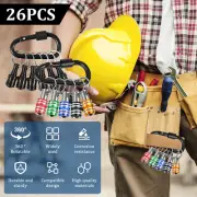 22Pcs 1/4 Inch Hex Shank Screwdriver Bit Holder Bit Holder Keychain for betyo