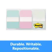 Post-it® Durable Tabs, Gradient, 1 in. x 1.5 in. (25.4 mm x 38.1 mm)