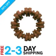 Textured Ring Dog Chew Toy - Durable Power Chew for Small Dogs Up to 25 lbs