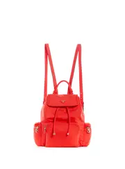 GUESS Eco Red Gemma Backpack in Poppy