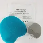 Silicone Body Scrubber Brush Scalp Massager Bath Brush Body Scrubber Bath Too `
