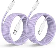 Fast Charger Cable 10ft, Long Type C to USB C Charging