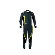 Sparco Italy KERB MY20 Karting Suit grey/yellow (CIK-FIA) (M)