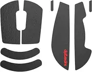SUPERGRIP Griptape Set for Logitech G Pro Superlight, Superlight 2 Sweat Absorbing High Performance Anti Slip 3M Adhesive no Residue Mouse Grip Tape Ultra-Thin 0.5mm (0.02in)
