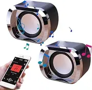 USB Powered Stereo Speaker - Portable Multimedia Speaker Computer Speaker,Clear Sound Quality Multimedia Versatility Desktop USB Speakers