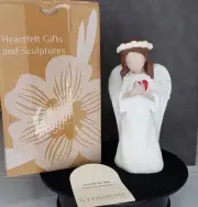 Storieme Angel with Heart Figurine Women Sympathy Gifts for Loss of Loved One