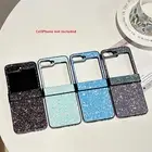 Luxurious Diamond-Encrusted PC Case for Samsung Galaxy Z Flip 6 SM-F741U – Chic