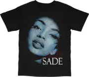 Sade Face Soulful Jazz Streetwear Vintage Style T-shirts A8 Comfortable fabrics of high quality Large