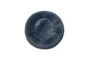 Pawz Round Pet Calming Dog Bed Plush 70CM Large Blue