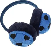 [TOGEVAL] Protective Boys and Girls Earmuffs Soccer Shape Winter Ear Muffs Practical Design for Outdoor Activities