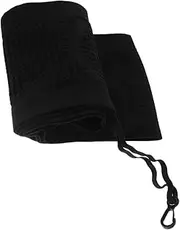GAROZATION Running Belt Belt Bag Sling Bag Multi Outdoor Carry Waist Fanny Pouch Strap Running Gym Waist Pouch Mobile Phone Purse Black Nylon
