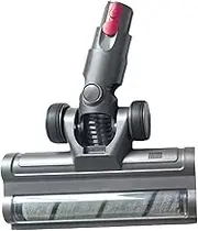 Cleaner Head Soft Roller Brush，Compatible for Dyson，V10 Slim V12 Slim Vacuum Attachment with Dust LED Lights Replacement Parts