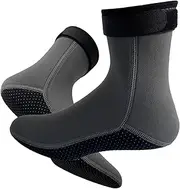 Water Socks Scuba Diving Socks 3mm Neoprene Sandproof Diving Boots Warm Swimming Socks Wetsuit Socks for Snorkeling