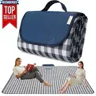 Extra Large Outdoor Picnic Blanket, 79"X119" Waterproof Picnic Mat Sandproof Bea