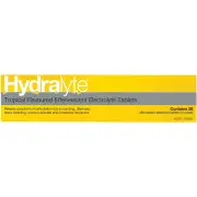 Hydralyte Electrolyte Effervescent Tab (Tropical Flavour) X 20
