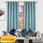 Uncoated Eyelet Curtain Sheer Voile Bedroom Single Window Drape 165cm Width