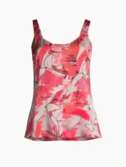 NIC+ZOE Scribble Bouquet Crepe Cami Sz L